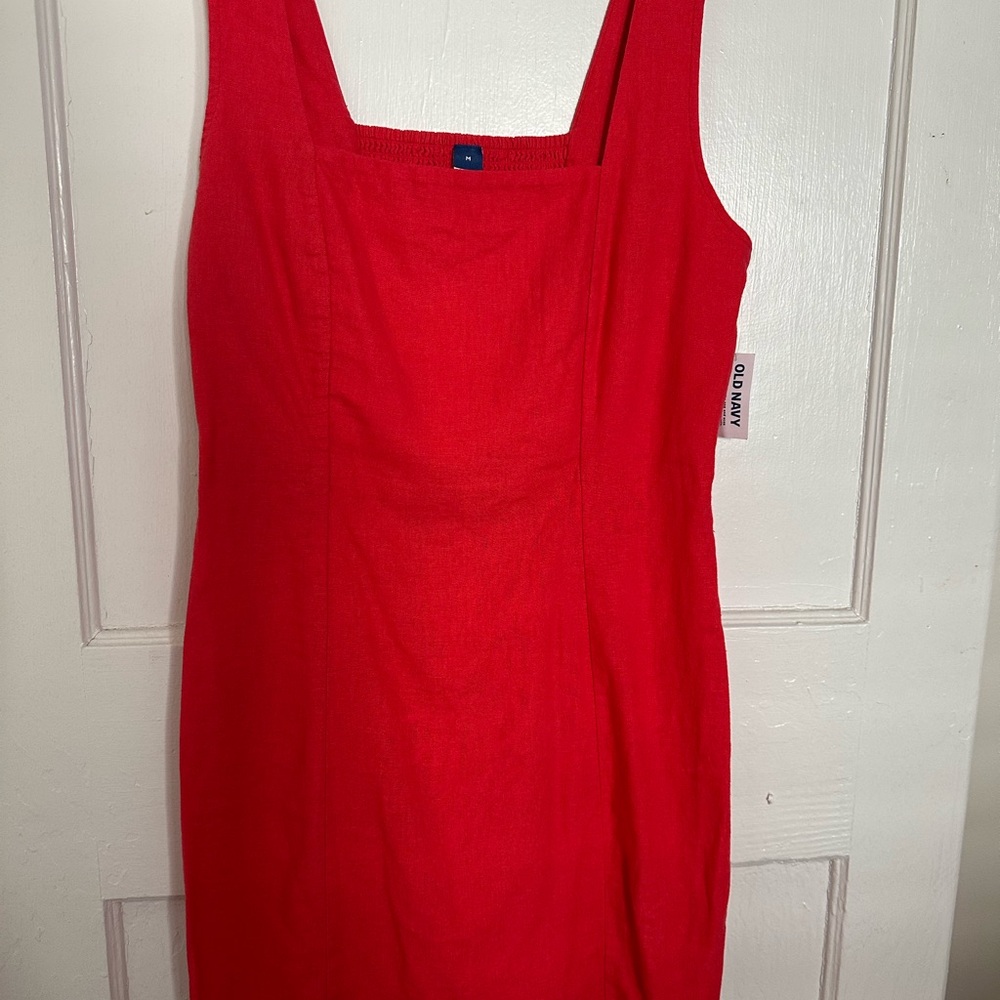 Old Navy Vibrant Red Mini Dress